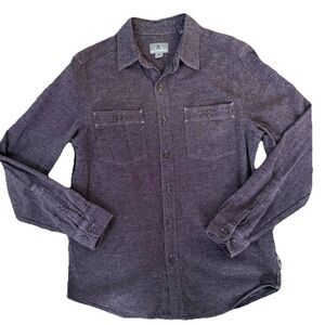 Royal Robbins Bristol Tweed Long sleeve Shirt Men’s Med 100% Cotton Outdoors UPF